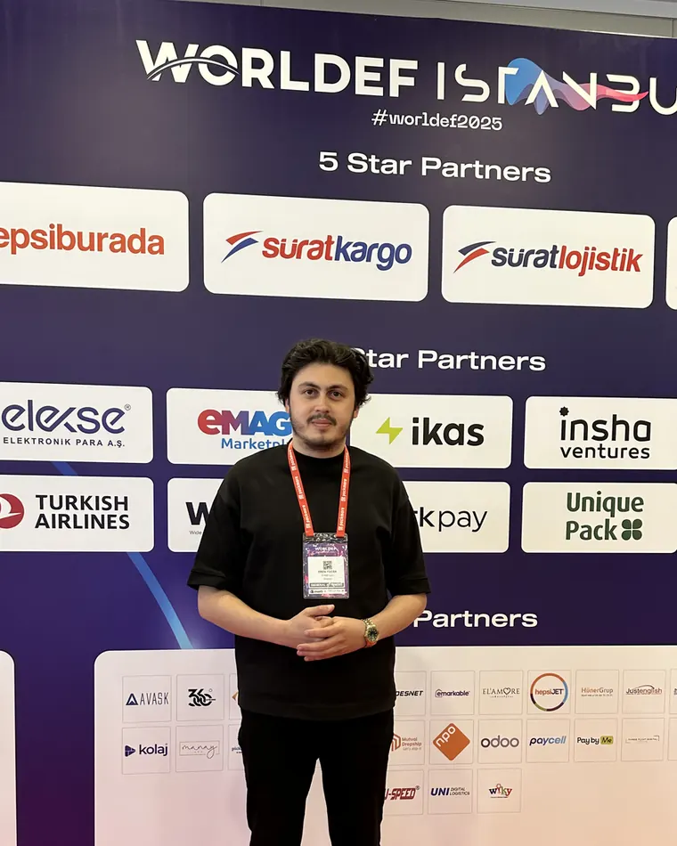Eren Yücek, WORLDEF İstanbul e-ticaret fuarında