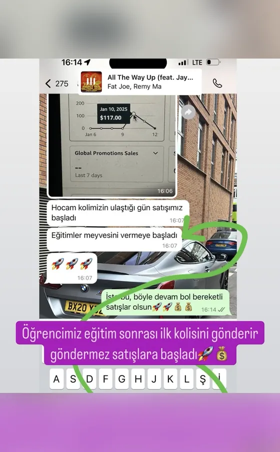 Öğrenci mesajı: İlk günden $117