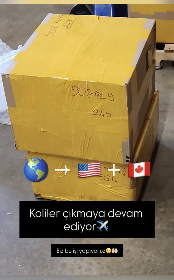 Öğrenci mesajı: Koliler yola çıkıyor