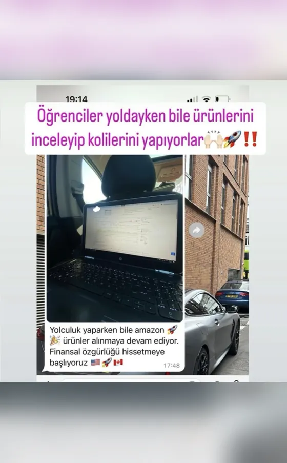 Öğrenci mesajı: Yoldayken bile koli hazırlıyorlar