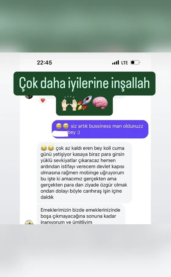 Öğrenci mesajı: Çok daha iyilerine inşallah